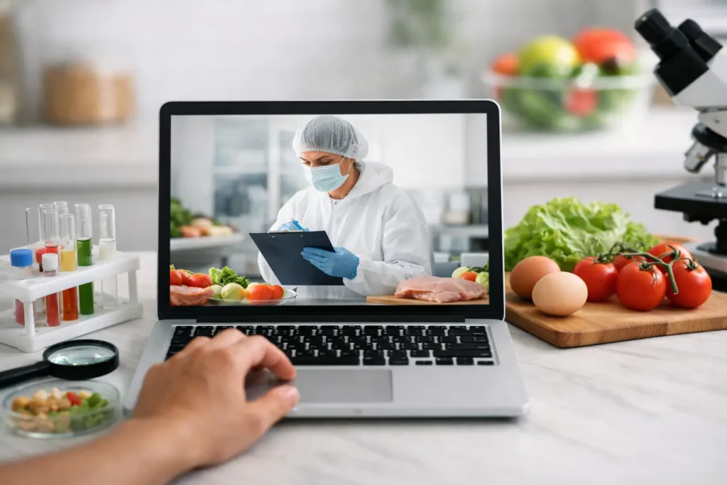 Test seguridad e higiene alimentaria online