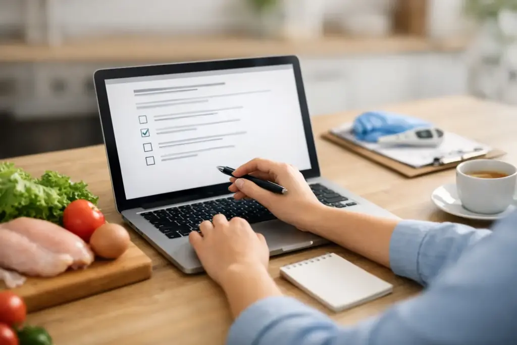 Examen manipulador de alimentos online