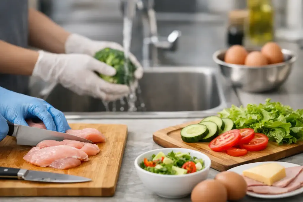 Cómo evitar contaminación cruzada alimentaria