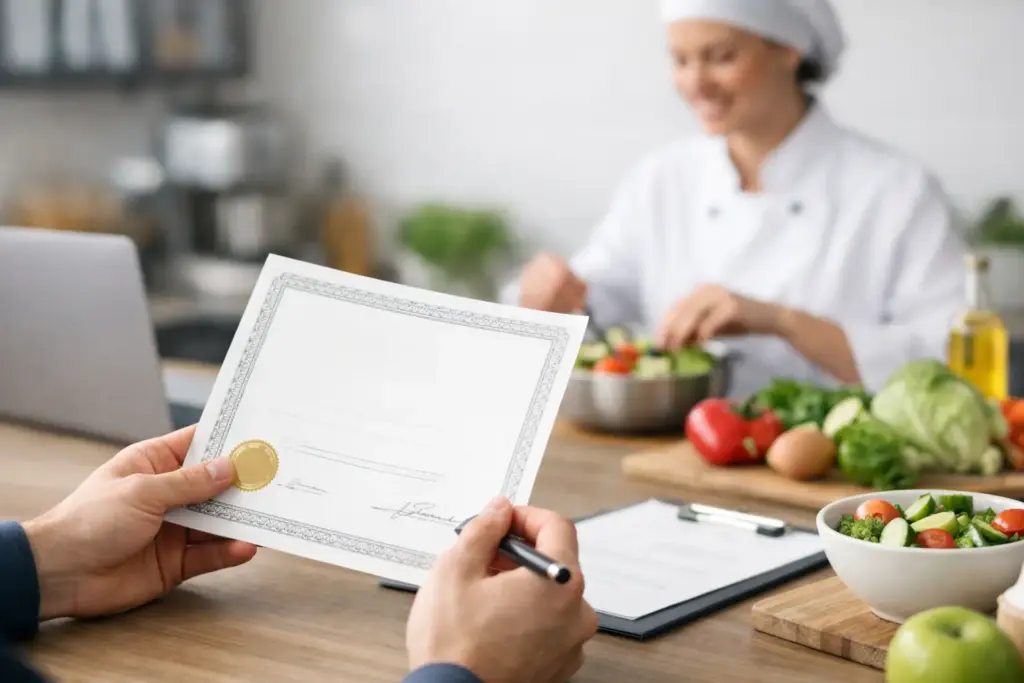 Cómo tramitar diploma alimentario en minutos
