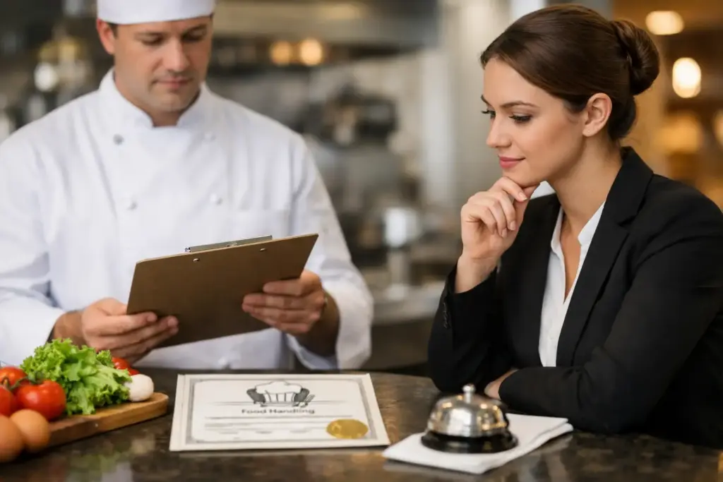 ¿Sirve certificado alimentario para hostelería?