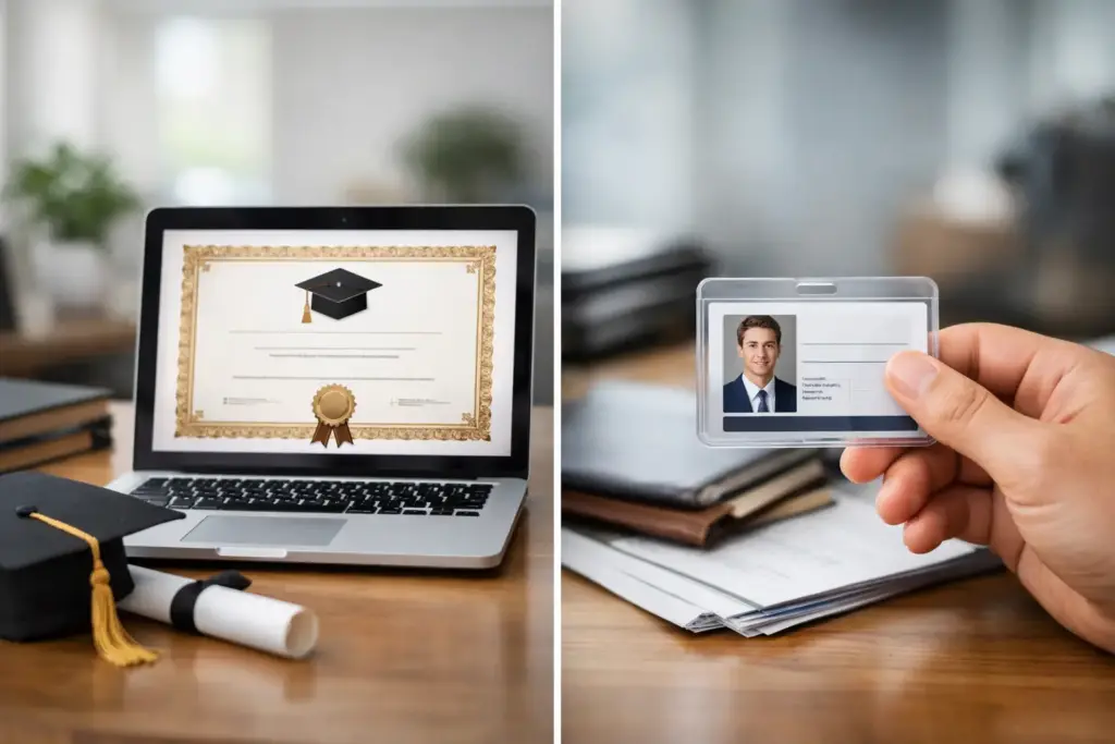 Diploma digital vs carnet impreso: qué conviene