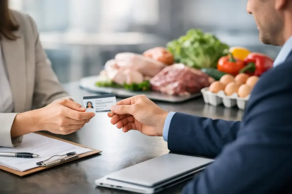 Qué piden las empresas sobre el carnet alimentario