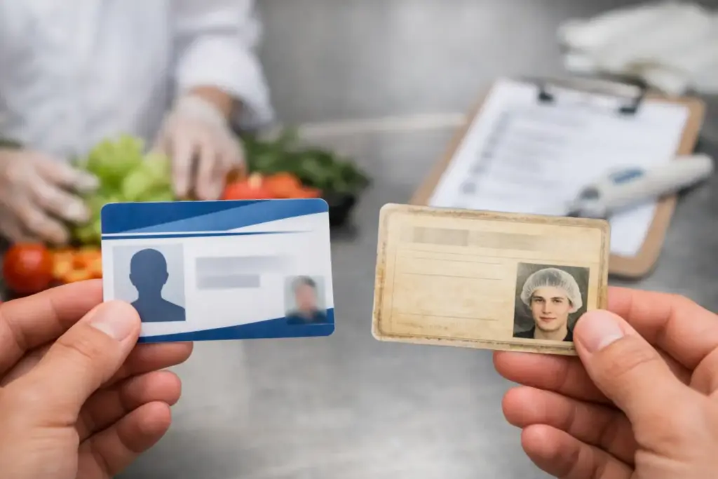¿Certificado manipulador o carnet antiguo válido?