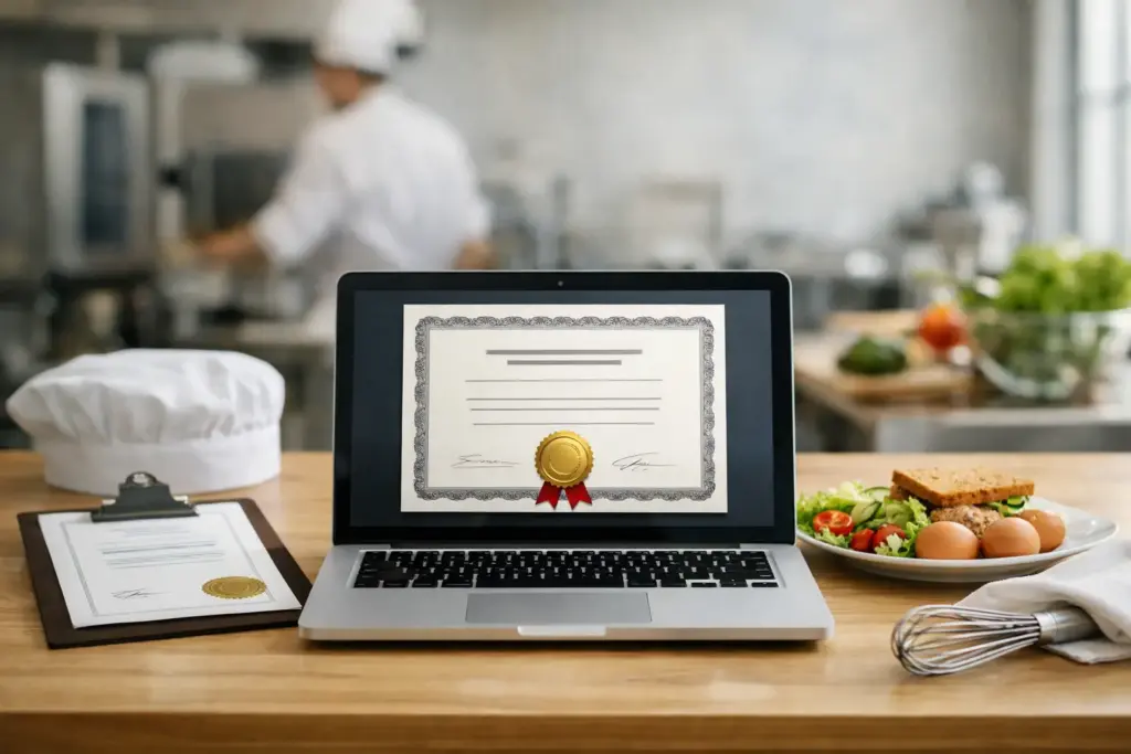 Cómo conseguir diploma alimentario válido online