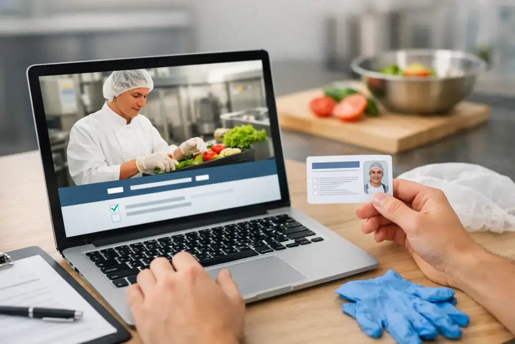 Cómo obtener el carnet manipulador online