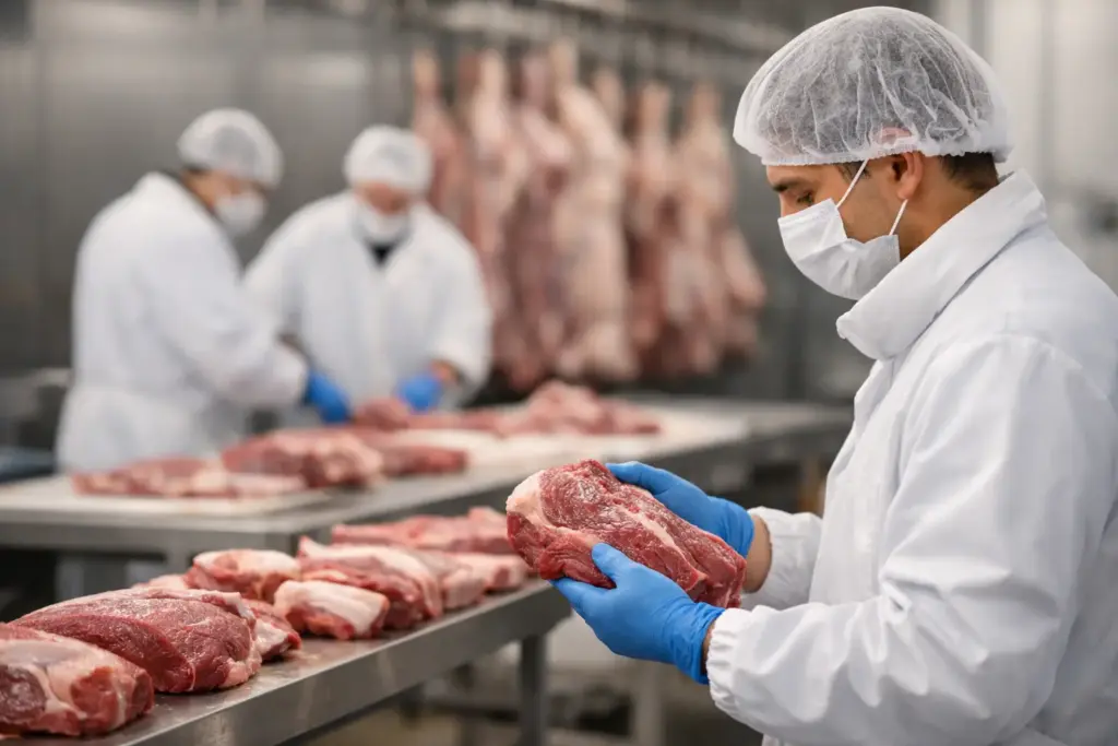 Formación manipulador para industria cárnica