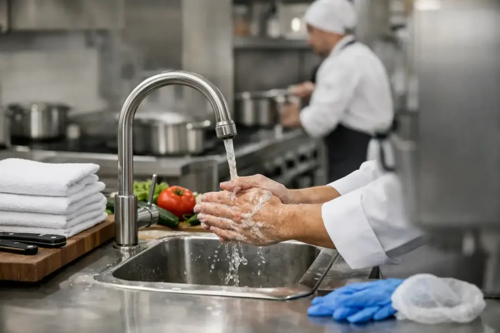 Guía de higiene personal en cocina: reglas clave