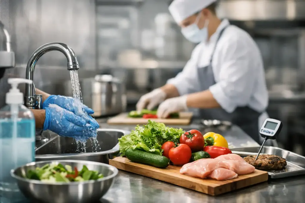 Higiene alimentaria para trabajar seguro